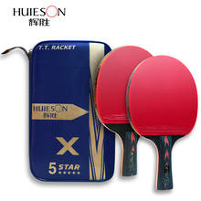 2 Sticks Of Professional Training Table Tennis Rackets Stable Bouncy Ping Pong Racket Long/Short Handles Professional Training 2024 - buy cheap