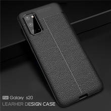 Para samsung galaxy s20 caso capa samsung galaxy s20 silicone borracha amortecedor à prova de choque coque fundas caso para samsung s20 capa 2024 - compre barato