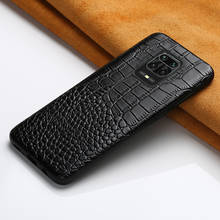 Genuine Leather Mobile Phone Cover Case For Xiaomi Redmi Note 9 Pro Note 9s Note 8 Pro Luxury 360 Full Protective Case Shell 2024 - buy cheap