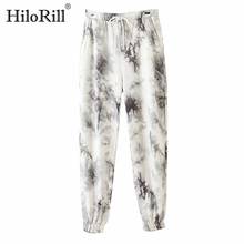 HiloRill 2020 Pantalones estampados de moda para Mujer Pantalones de chándal de cintura alta Casual Streetwear Pantalones largos Pantalones de Mujer 2024 - compra barato