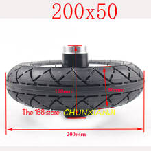 Size 200x50 Electric Scooter Tyres With Wheel Hub 8"Scooter Inflation Electric Vehicle Aluminium Alloy Wheel Pneumatic Tire 2024 - buy cheap