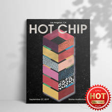 Music Band Hot Chip Wall Picture, Music Gig Poster, Modern Print Poster, Geometry Poster, Bar Pub Club Decor, Hot Chip Wall Art 2024 - buy cheap