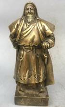 11 ''Медная скульптура монгольский Завоеватель статуя 2024 - купить недорого