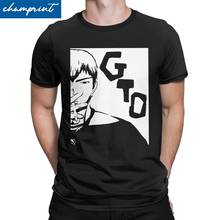 GTO Great Teacher Onizuka T Shirts for Men Cotton Funny T-Shirt Crew Neck Japan Manga Tees Short Sleeve Clothes Printing 2024 - buy cheap