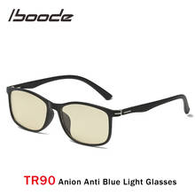 Очки iboode с защитой от сисветильник, светильник ретро очки TR90, защита от синего света, компьютерные очки унисекс 2024 - купить недорого