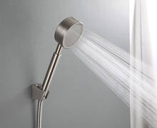 Handheld Stainless Steel Shower Head Set High Pressure Chrome Switch Water Saving  Luxury Spa Detachable Bathroom Shower Set 2024 - buy cheap