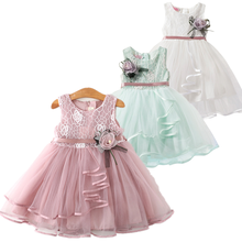 2019 вечерние платья с единорогом для маленьких девочек платья-пачки с длинными рукавами для маленьких девочек повседневная одежда осенняя одежда для детей 2024 - купить недорого