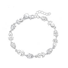 Fashion Jewelry 925 Silver Bracelet Fox Bracelet For Woman Charm Jewelry Gift 2024 - buy cheap