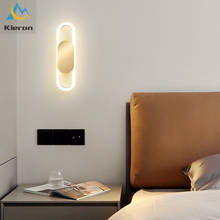 Nordic Modern Minimalist Anticorrosion Antirust  LED Walllamp High Transparent Acrylic Wall Lamp Living Room Study Bedside Light 2024 - buy cheap