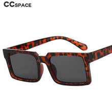 Óculos de sol quadrados retrô uv400, óculos vintage masculino e feminino 49546 2024 - compre barato