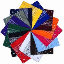 Bandana unissex de algodão, para homens, mulheres, lenço de cabeça, lenço, pulseira, vintage, cabeça, envoltório, lenço, venda imperdível 2024 - compre barato