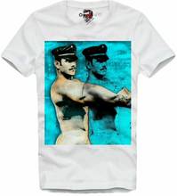 T-Shirt Physique Pictorial Art Tom Of Finland Gay Cop Fetish Leather Cap 2024 - buy cheap