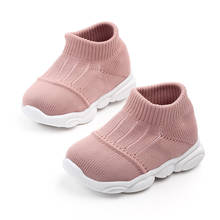 Solid Color Baby Kids Shoes Soft Soled Breathable Cotton Children Casual Shoes Air Mesh Infant Toddler Boys Girls Shoes Sneakers 2024 - buy cheap