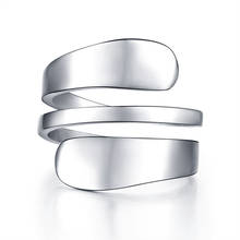 Женское кольцо, модные кольца из нержавеющей стали серебряного цвета для женщин, обжимное кольцо, 3 ряда, женские кольца, ювелирные изделия для женщин 2024 - купить недорого