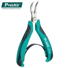 Pro'sKit PM-396I AISI420 Stainless Steel Bent Nose Plier Wire Wrapping Beading Jewelry Tool Handle Tool 2024 - buy cheap