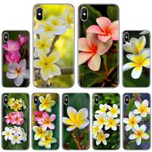 Мягкий чехол для телефона Xiaomi Redmi 4A 7A S2 Note 8 3 3S 4 4X 5 Plus 6 7 6A Pro Pocophone F1 Group of beautiful frangipani Flower 2024 - купить недорого