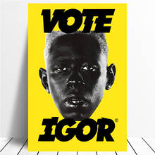Vote Igor Tyler Creator Rap Music Star AlbumOil Painting Art Poster Print Canvas Home Decor Picture Wall Print 2024 - buy cheap