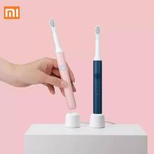 Xiaomi Mijia PINJING EX3 Sonic электрическая зубная щетка DuPont щетка ультразвуковая отбеливающая чистка зубов Бытовая зарядка 2024 - купить недорого