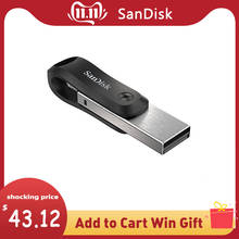 New SanDisk USB Flash Drive iXPand U Disk OTG Lightning Connector USB3.0 Stick 256GB 128GB MFi For iPhone & iPad SDIX60N 2024 - buy cheap