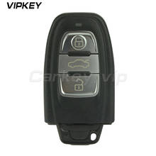 Remotekey remoto llave de coche llave inteligente para Audi 8T0959754C A3 A4 A6 A5 A8 Q5 Q7 botón 3 868Mhz pcf7945 2024 - compra barato