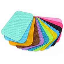 Soft Silicone Heat Insulation Sink Mat Dishes Cup Dry Pad Pot Holder Table Placemat Coasters Home Decor Изоляционные прокладки 2024 - buy cheap