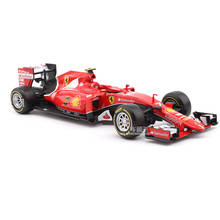 Modelo de súper coche de alta simulación 1:24, SF15-T F1, coche de aleación de carreras, regalos para niños 2024 - compra barato