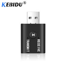 Kebidu Bluetooth 5.0 Audio Receiver Transmitter Mini Stereo Bluetooth AUX RCA USB 3.5mm Jack For TV PC Car Kit Wireless Adapter 2024 - buy cheap