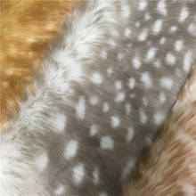 plush fabric Christmas moose velvet imitation deerskin clothing toy faux fur fabric,160cm*45cm(half yard)/pcs 2024 - buy cheap