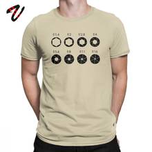 Geek Tshirt Men's F Stops Photographer T Shirts Cotton Clothes Funny Short Sleeve Summer Tops Crew Neck Tees Original T-Shirts 2024 - buy cheap