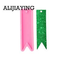 DY0756 Glossy Bookmark design Resin Keychain Mold, Resin Silicone mold, Mould for Epoxy Making DIY Crafts 2024 - buy cheap