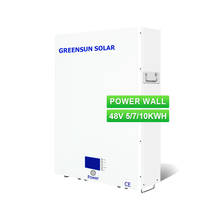 6000Cycles 48V 100Ah 5KWH Powerwall Lithium LiFePO4 Battery for Off Grid Solar System 2024 - buy cheap