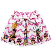 От 3 до 10 лет куклы из серии «Lol Surprise» для девочек короткая юбка; Модная юбка с героями мультфильмов для девочек платье с юбкой в складку для девочек изысканные наряды 2024 - купить недорого