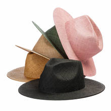 Chapéu panamá de verão para homens e mulheres, chapéu de palha protetor uv 2021 2024 - compre barato
