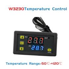 Controlador de temperatura Digital W3230 DC 12V 20A, regulador de termostato, 50-120 grados C 2024 - compra barato