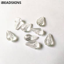 New arrival! 22x12mm 360pcs Clear acrylic Drop shape beads for Necklace,Earrings parts,hand Made Jewelry DIY 2024 - buy cheap