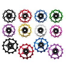 11T/13T Aluminum Alloy MTB Mountain Bike Bicycle Rear Derailleur Pulley Jockey Wheel Road Bike Guide Roller For 7/8/9/10 Speed 2024 - buy cheap