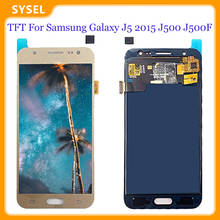 Tela lcd tft para samsung galaxy j5 2015, display para j500, j500f, j500fn, j500y, j500m, SM-J500, digitalizador, montagem + ferramentas 2024 - compre barato