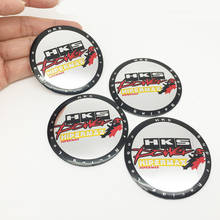 4PCS 56mm power Stereo Modified Car HKS Badge Emblem Wheel Center hub Caps wheel center covers Stickers Car styling 2024 - buy cheap