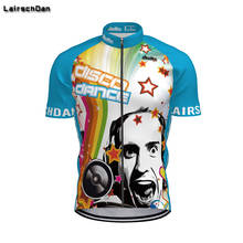 Мужская велосипедная футболка SPTGRVO для танцев на дискотеке, модная велосипедная дышащая уличная футболка для горного велосипеда, костюм для велоспорта, летняя мужская футболка 2024 - купить недорого