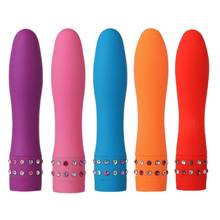 6 цветов 1/12 скорости Мини Пуля Вибратор для женщин водонепроницаемый Стимулятор клитора фаллоимитатор вибратор секс-игрушки для женщин Интимные изделия 2024 - купить недорого