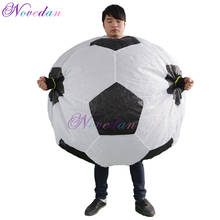 Inflatable Football Costume Adult Kid Fancy Dress Festival Party Perform Funny Baseball Inflatable Costume 2024 - buy cheap