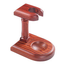 Holds 1 pipe  Romanesque Natural Rosewood Tobacco Pipe Stand Holder Rack Smoking Pipe Accessories 2024 - buy cheap