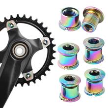 5pcs/pack Crankset Bolts Chainring Bolts & Nuts Screw Hardware A-Triple Disc BMX Sprocket Star Nut Crankset Parts 2024 - buy cheap