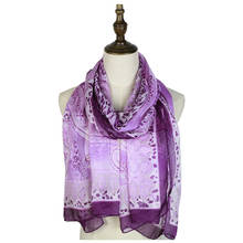 Silk Chiffon Shawls Scarf Paisley Echarpes Stole Sarongs Brand Women Tppet Printed Fashion Accessories 2024 - buy cheap