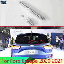 For Ford Escape Kuga 2020 2021 Car Accessories ABS Chrome Rear Window Wiper Arm Blade Cover Trim Overlay Nozzle Molding Garnish 2024 - buy cheap