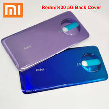 Xiaomi-capa para bateria traseira redmi k30 5g, adesivo, vidro 3d, substituição, redmi k30, k30, 5g 2024 - compre barato
