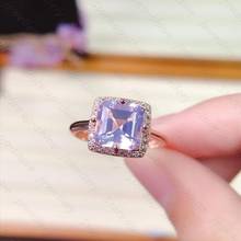 Natural Lavender Amethyst Ring 925 Silver Women's Ring Super Hot Hot Style 2024 - buy cheap