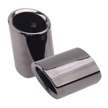 Stainless Steel 2Pcs Exhaust Tip Muffler fit for BMWF10 F18 520i 523i 525i 528i F30 316i 318i 320i 328i 330i 2024 - buy cheap
