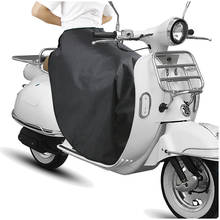 2021 motocicleta scooter windshield colcha à prova de vento algodão joelho cintura perna capa da motocicleta elétrica à prova vento capa 2024 - compre barato