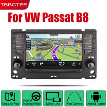 Android 2 Din Auto Radio DVD For Volkswagen VW Passat B8 Magotan 2017 2018 2019 Car Multimedia Player GPS Navigation System 2024 - buy cheap